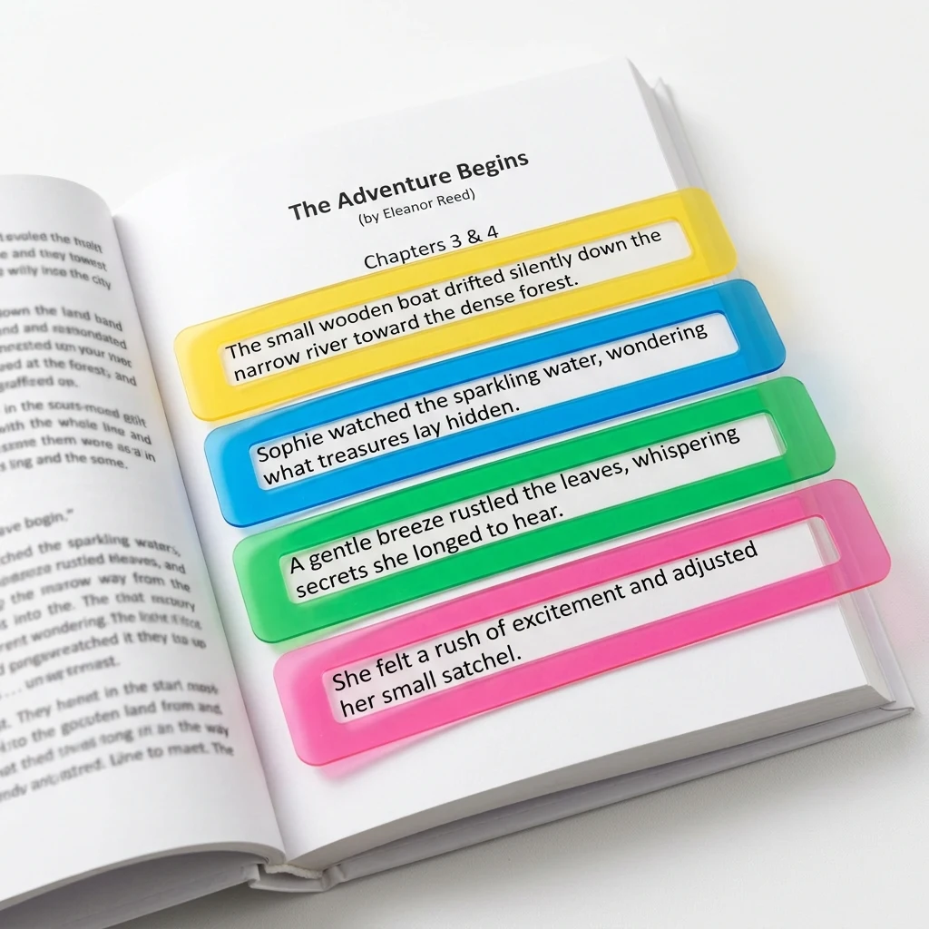 Dyslexia Guided Reading Strips